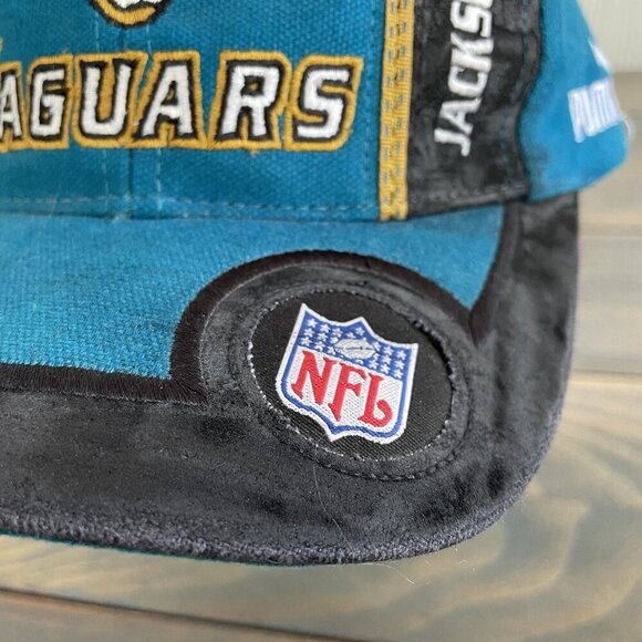 Vintage Jacksonville Jaguars Strapback Hat Cap Pro Line Puma NFL (STD) - Picture 4 of 13